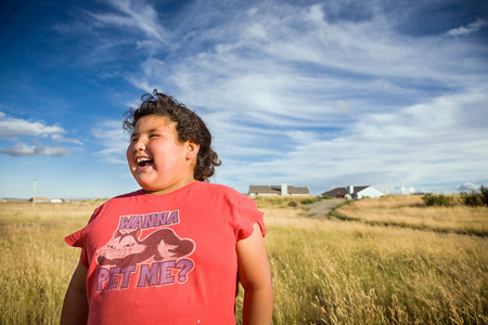 Gabriel Running Crane, Age 7
Browning, Montana
Blackfeet Reservation