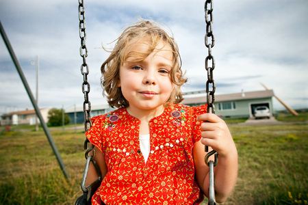 Claire, Age 4, 
Browning, Montana
Blackfeet Reservation