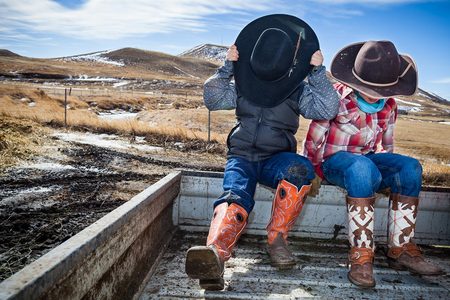 Rhett & Bryson (both age 6)
Rumney Ranch, 20 miles north of Browning
Montana