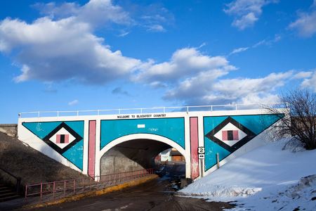 Highway 49 Bridge, East Glacier
Blackfeet Reservation, Montana