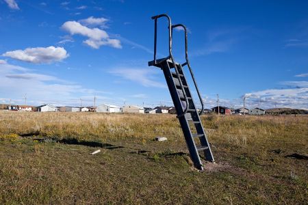 Abandoned Playground, Heart Butte, 
Blackfeet Reservation, Montana