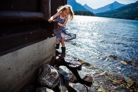Elsa, Age 4
Two Medicine Lake, Glacier National Park
Montana