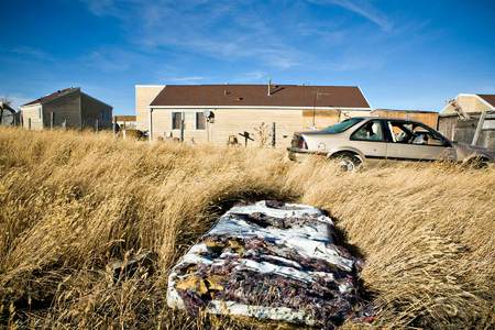 Backyard, Browning
Blackfeet Reservation, Montana