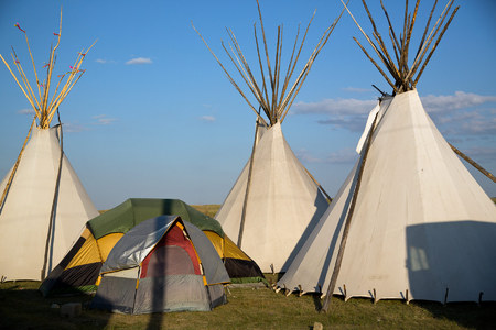 Many families stay together in traditional teepees during the four-day festivities.
Heart Butte, Montana
Blackfeet Indian Reservation
