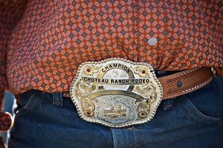 Bryson Bird (7) has been competing in youth rodeos since age 3.
